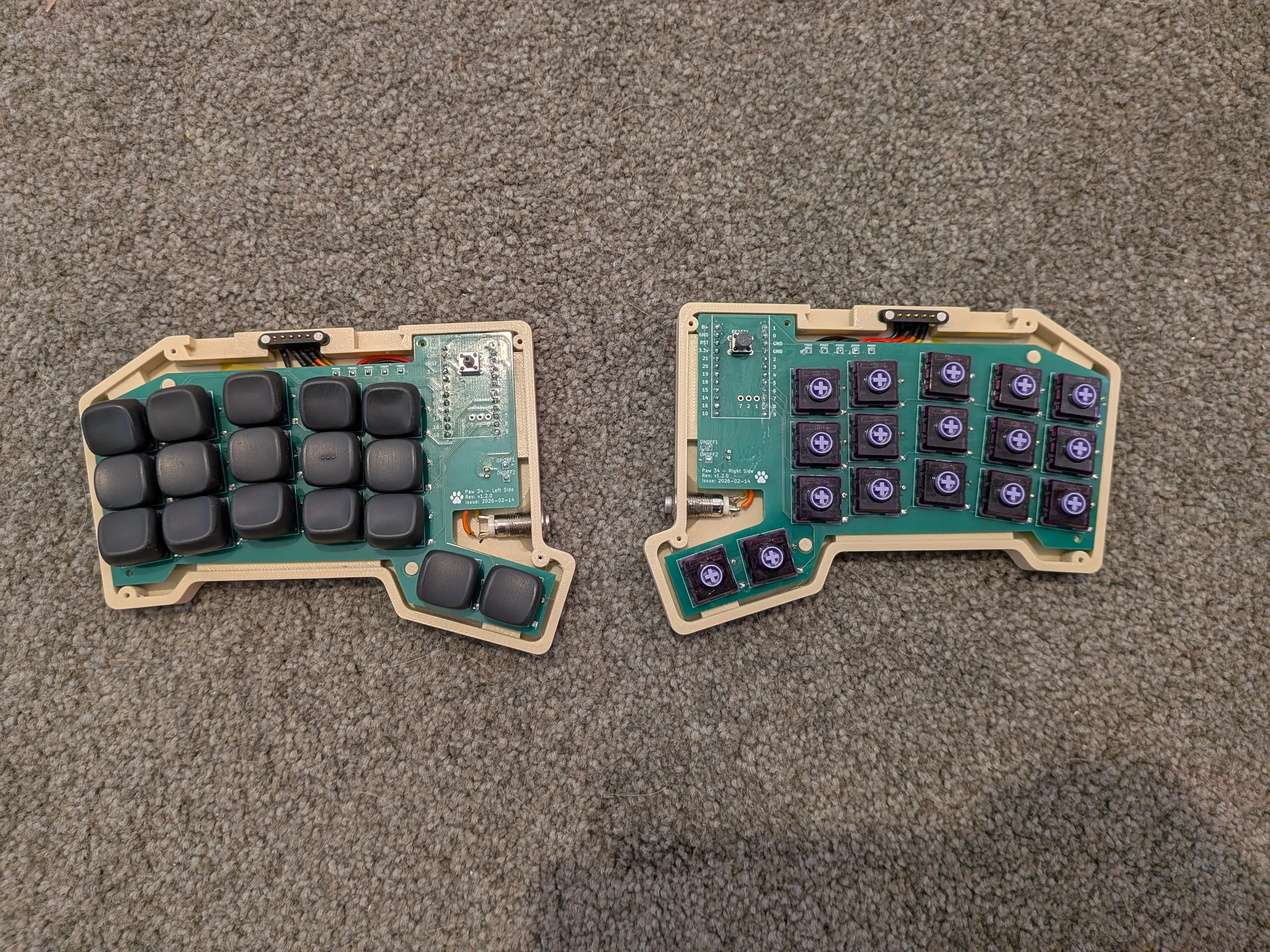 Paw 34 switches